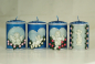 Preview: Set Engel blau / silber