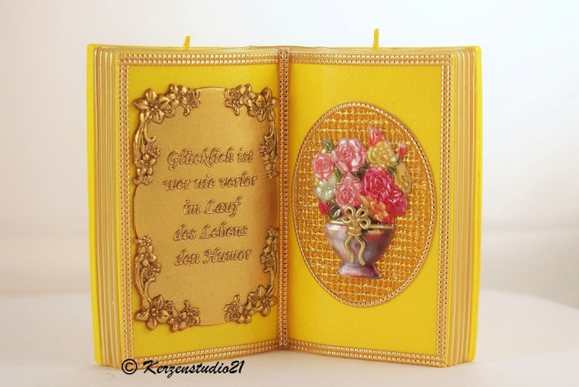 Buchkerze 11